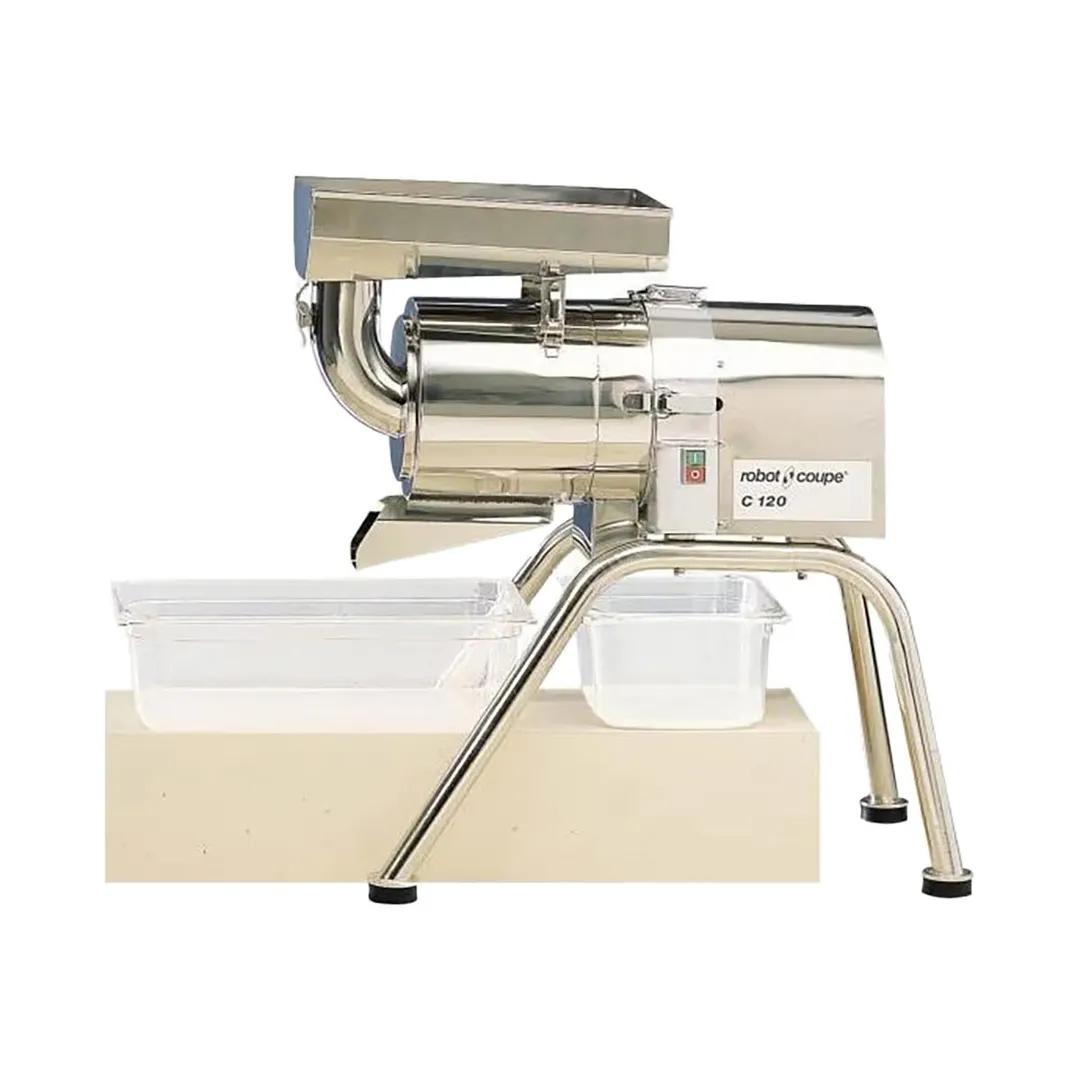 Robot Coupe C120 Automatic Pulp & Juice Extractor Continuous Feed Sieve/Juicer, 275 lbs/Hr - 120V