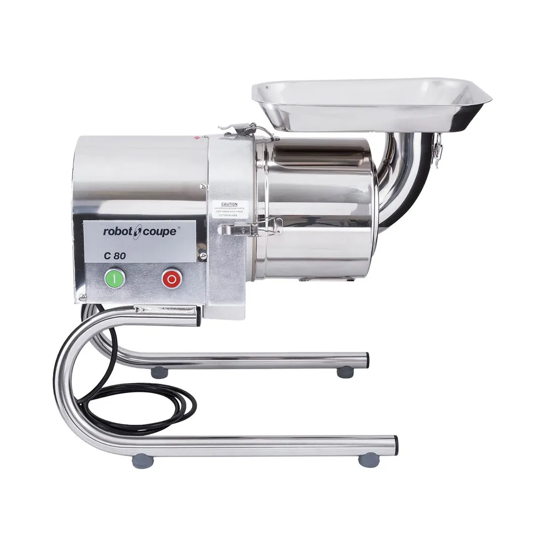 Robot Coupe C80 Automatic Pulp & Continuous Feed Automatic Sieve / Juicer - 165 lb Cap/Hr - 120V