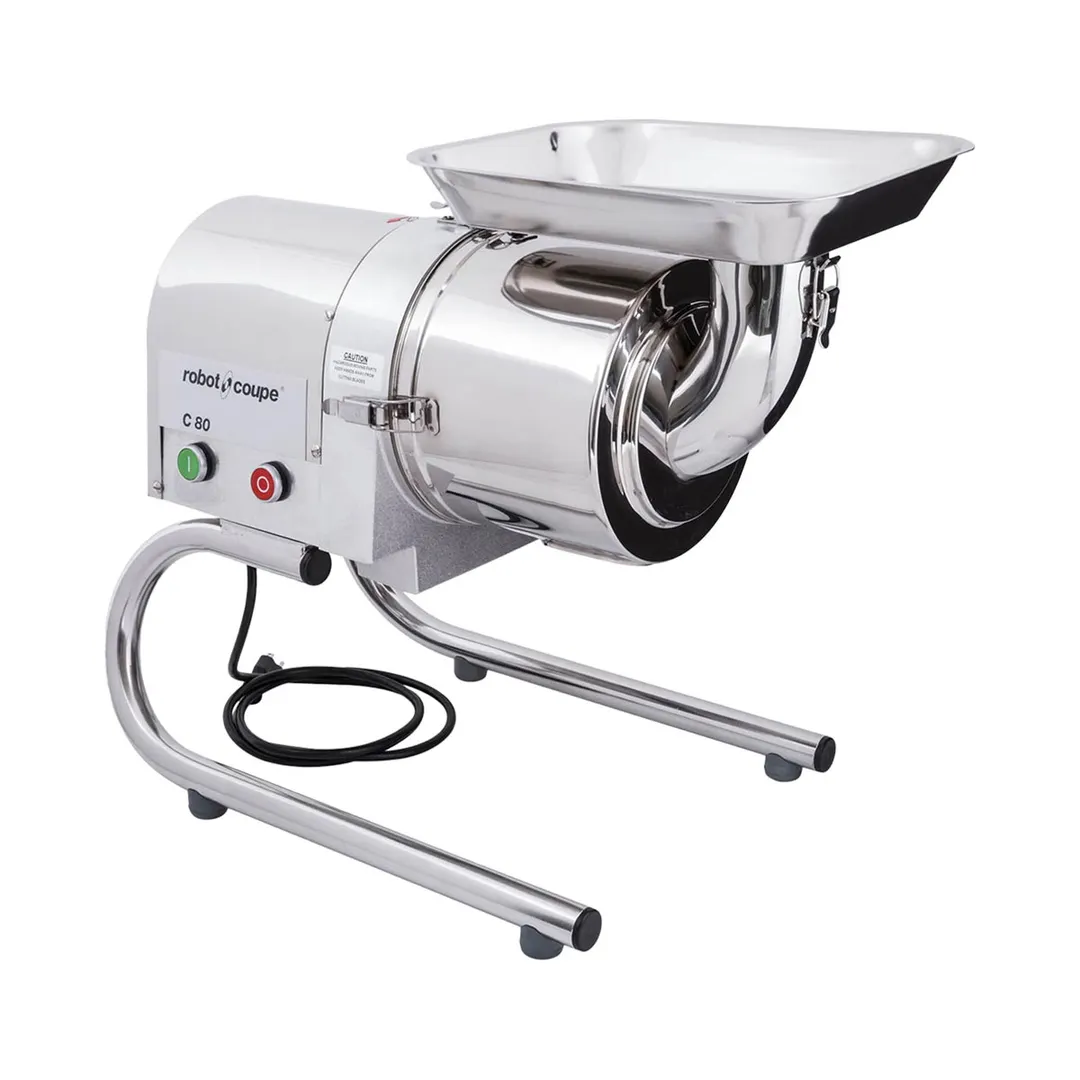 Robot Coupe C80 Automatic Pulp & Continuous Feed Automatic Sieve / Juicer - 165 lb Cap/Hr - 120V