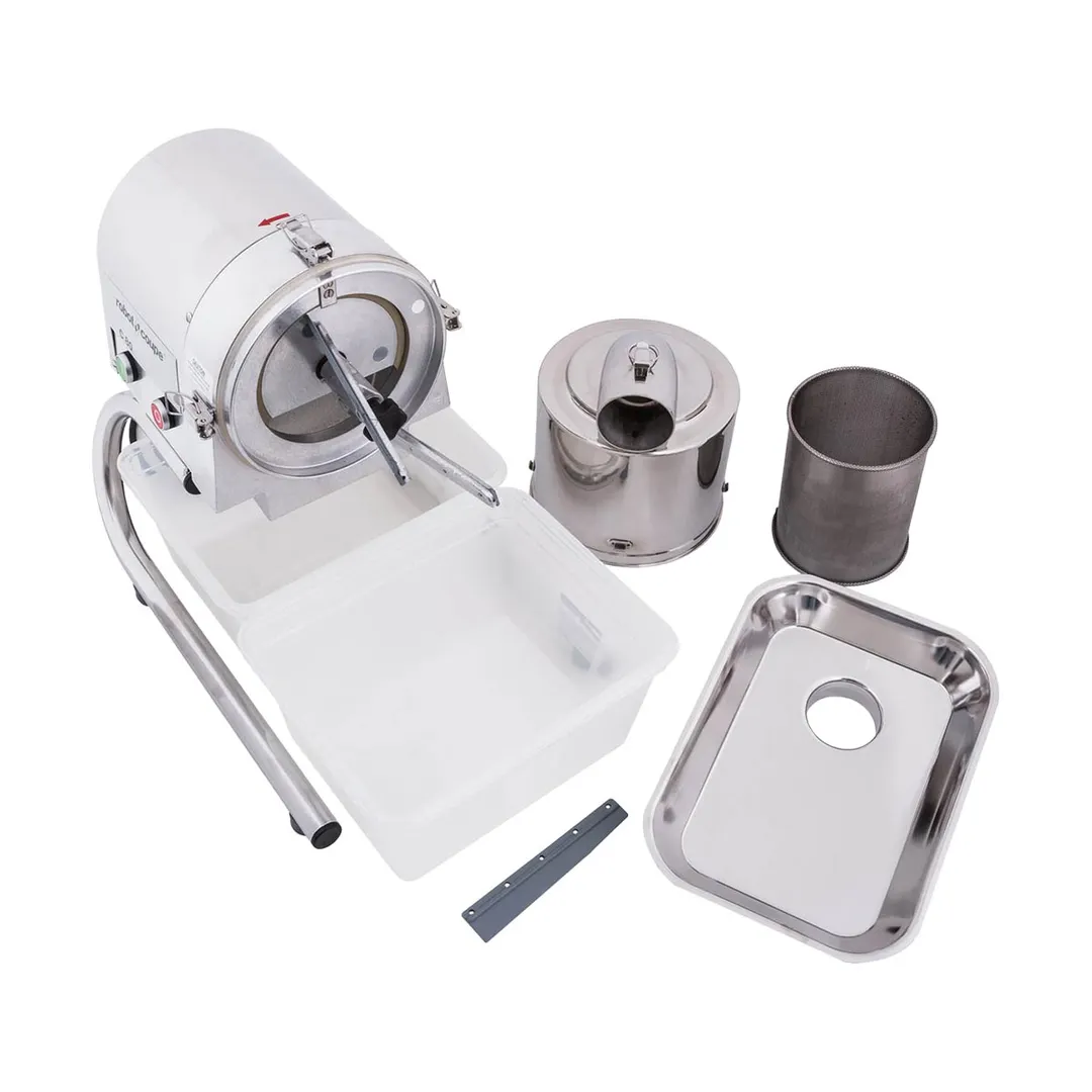 Robot Coupe C80 Automatic Pulp & Continuous Feed Automatic Sieve / Juicer - 165 lb Cap/Hr - 120V