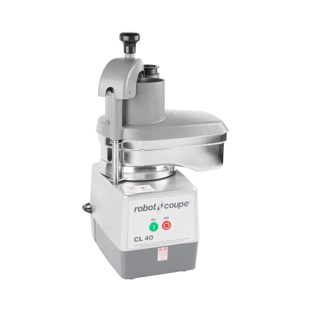 Robot Coupe CL40 NODISC Continuous Feed Commercial Food Processor, No Discs, 1 hp