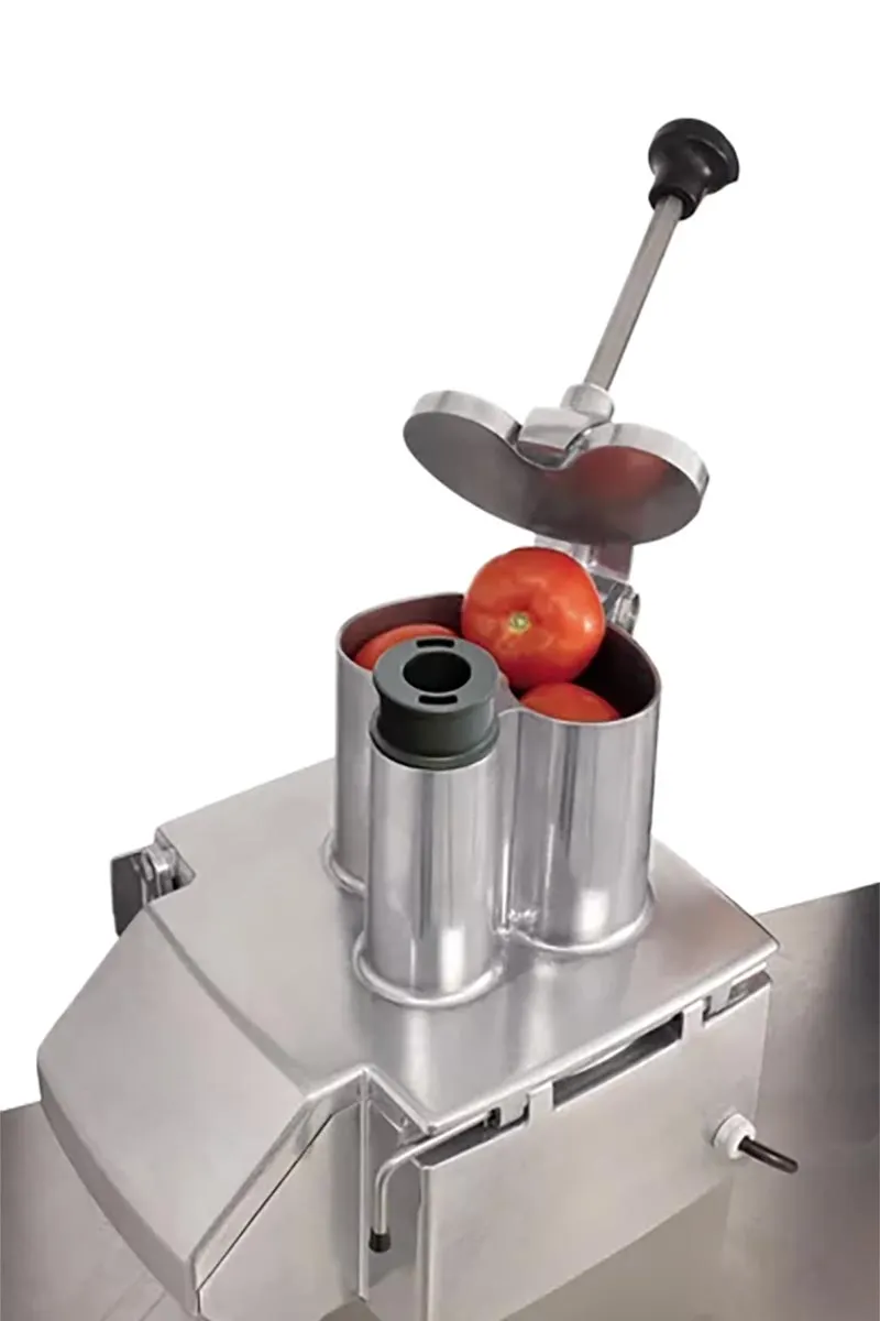 Robot Coupe CL50EULTRA5DISCS 1.5 HP 425 RPM Slicer, 3mm/6mm Slice, 3mm Grate, 10mm Dice, (2 )Hopper, 120V