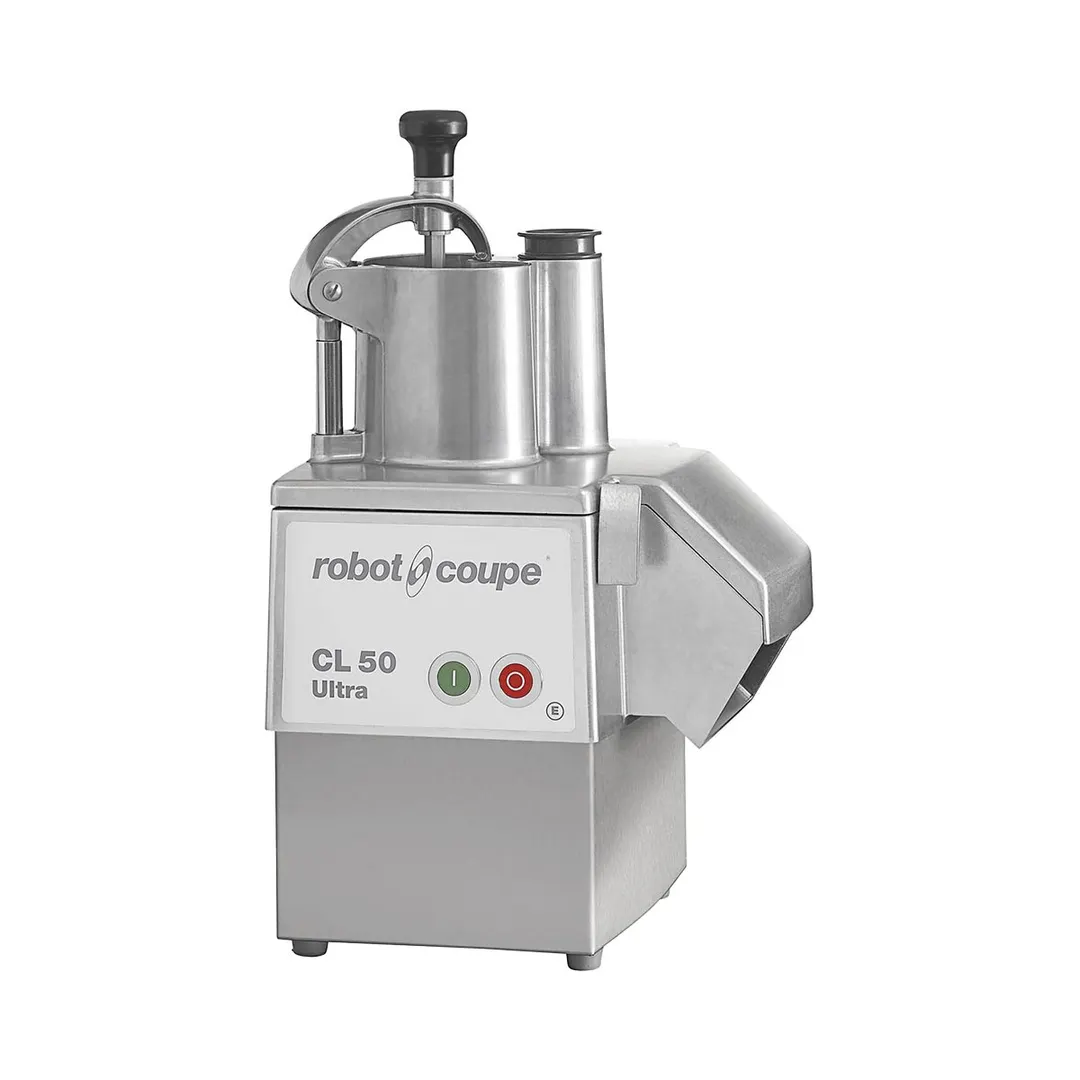 Robot Coupe CL50EUREST Continuous Feed Food Processor, 9 Discs Included, 1 1/2 hp