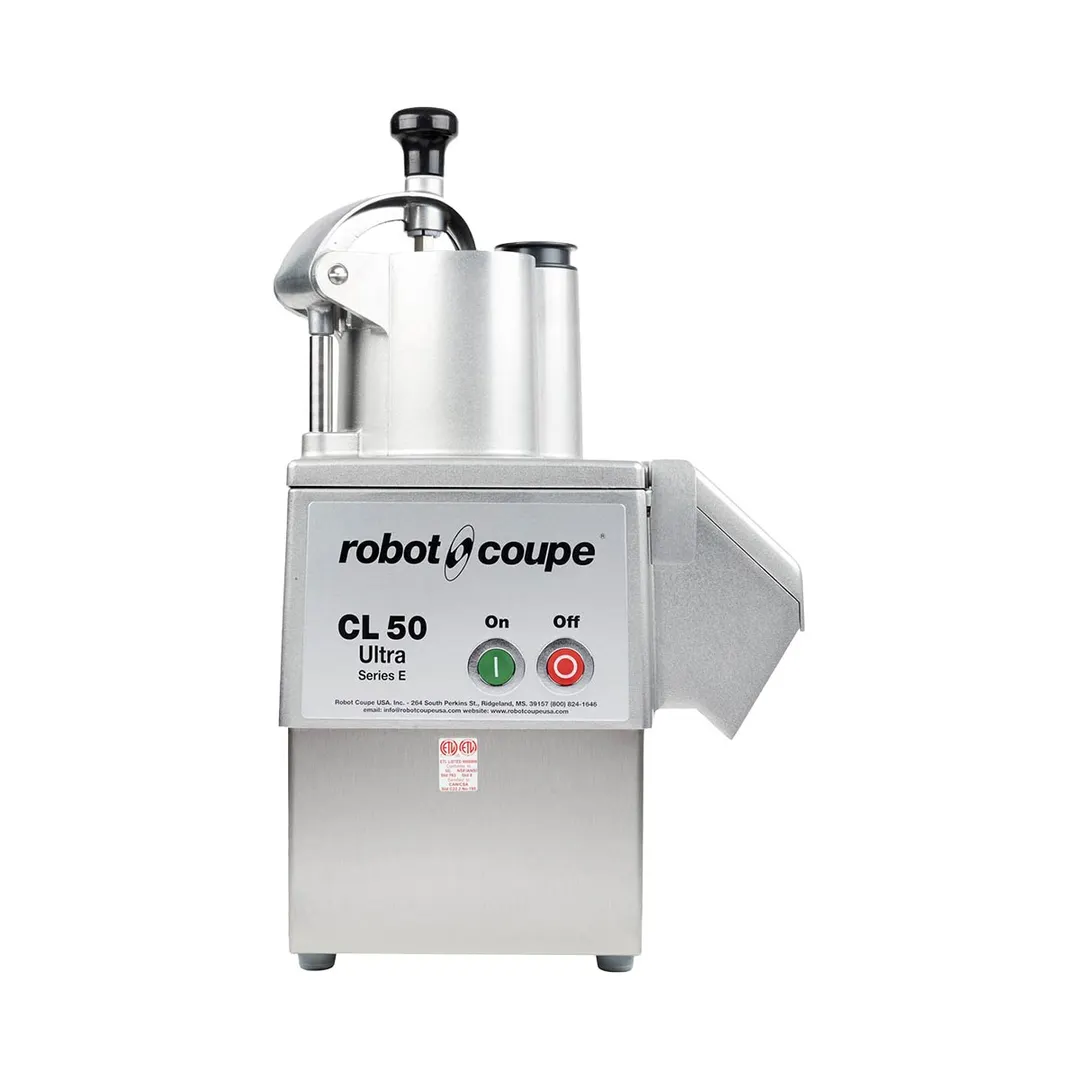 Robot Coupe CL50EUTEXMEX Continuous Feed Commercial Food Processor, 6 Discs, 1 1/2 hp