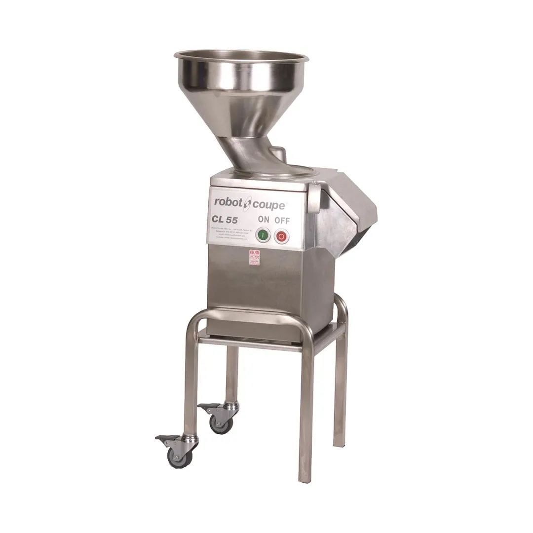 Robot Coupe CL55B NODISC  2-1/2 hp Continuous Feed Food Processor, Bulk Hopper, 425 RPM