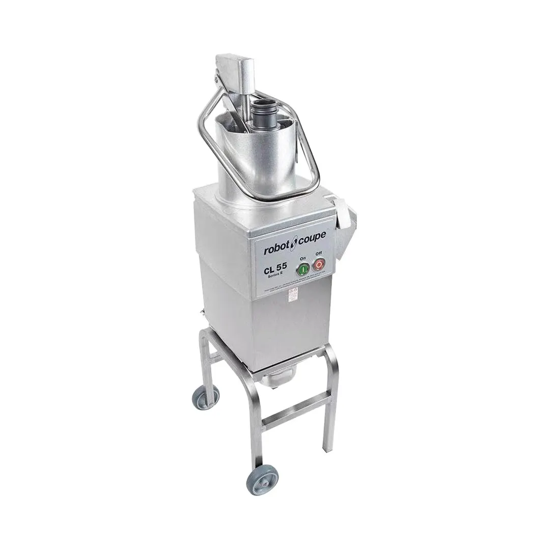 Robot Coupe CL55E NODISC Continuous Feed Food Processor with 2 1/2 hp Motor, 2645 lbs/hr