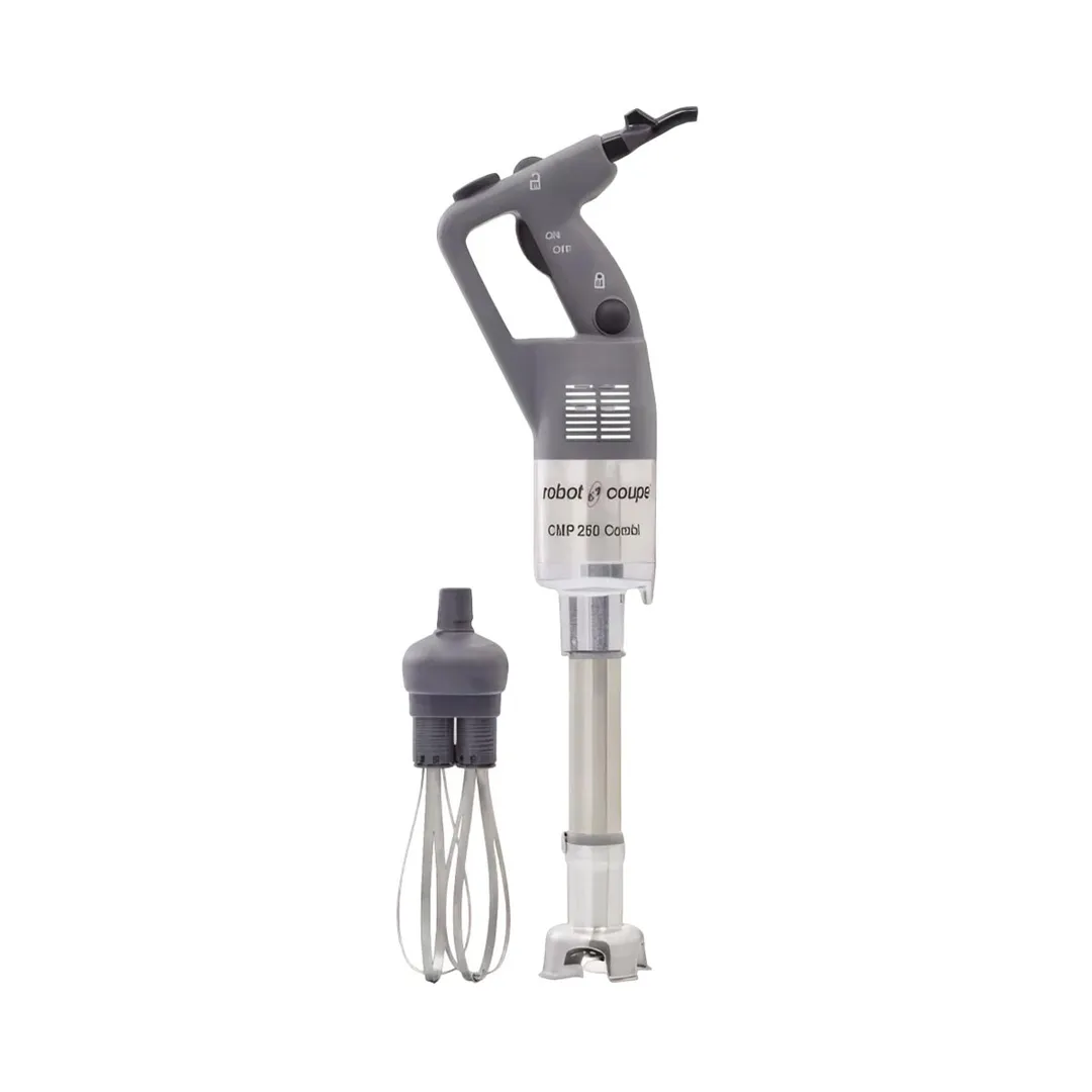 Robot Coupe CMP250COMBI Hand Immersion Mixer with 10" Shaft and 8" Whisk