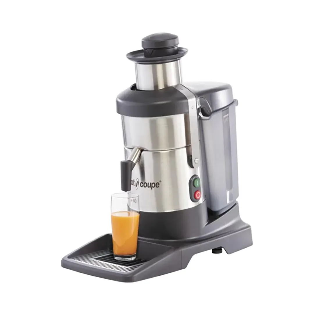 Robot Coupe J80BUFFET Tabletop Centrifugal Juicer with Continuous Pulp Ejection, Automatic Feed