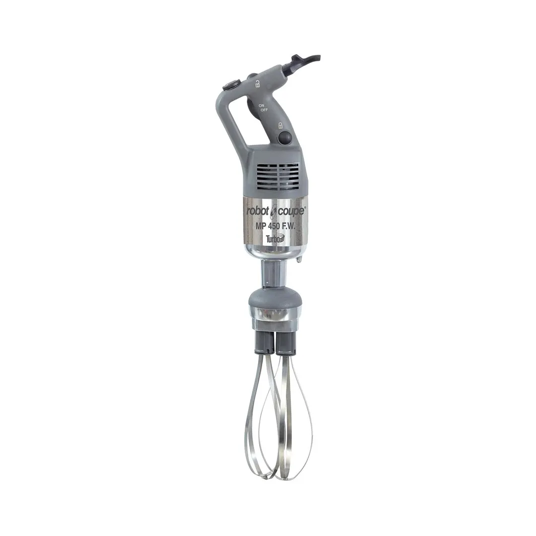 Robot Coupe MP450FW Hand Immersion Mixer with 10" Whisk, Variable Speed