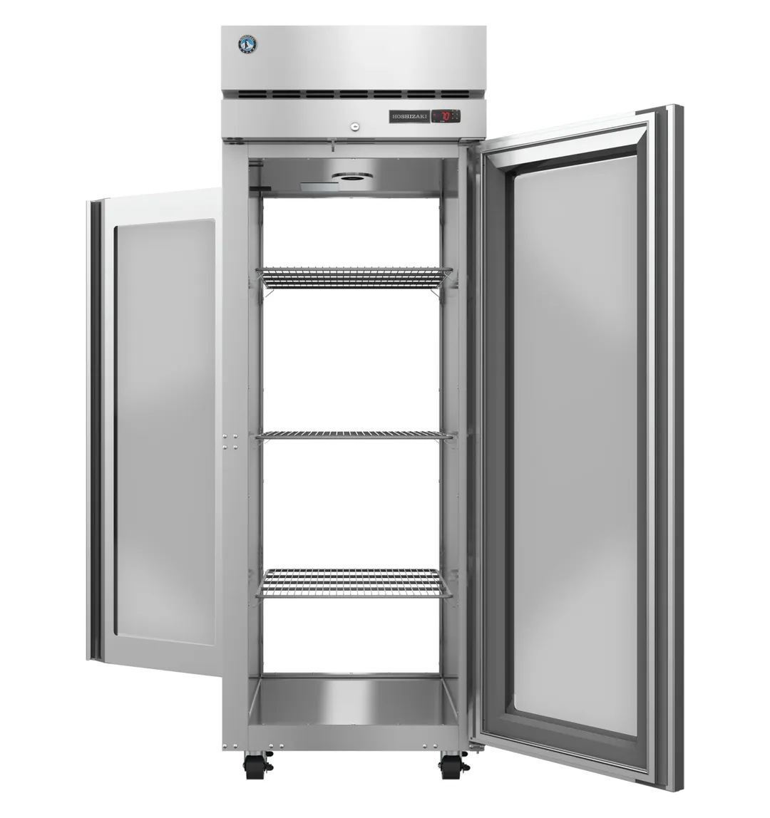 Hoshizaki HC1A-FGE-FGE Heated Pass-Thru Holding Cabinet, 27.5"W x 35.75"D, 3 Shelves, Stainless Steel