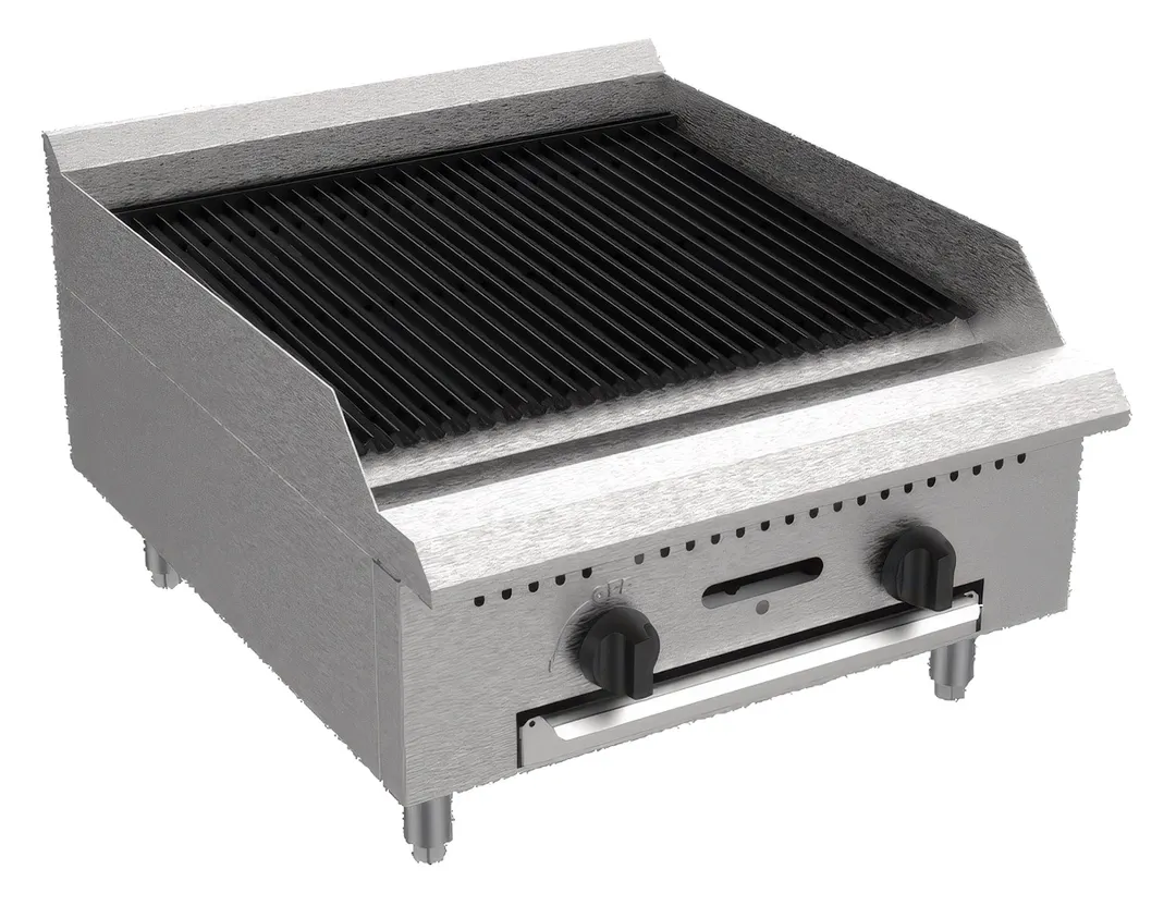 Serv-Ware SCBS-24-LP-SA Countertop Gas Charbroiler