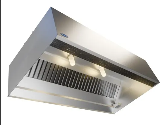 Superior Hoods BSSM48-06ETL 6 FT Restaurant Exhaust Hood with Make Up Air,  6' x 48", Box Shaped