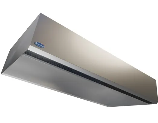 Superior Hoods HEAT-MUA48-6 Condensate Hood, 6' x 48" x 18", Type II Heat & Steam Extraction, 18‑Gauge 430 SS #3 Polish, NSF Listed