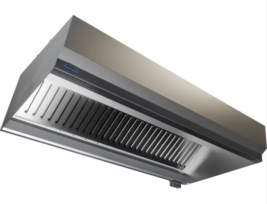 Superior Hoods VSSD48-7 Direct Exhaust Hood, 7’ Length, 48” Depth, Type 1, 18‑Gauge 430 SS Polish, NSF, NFPA96