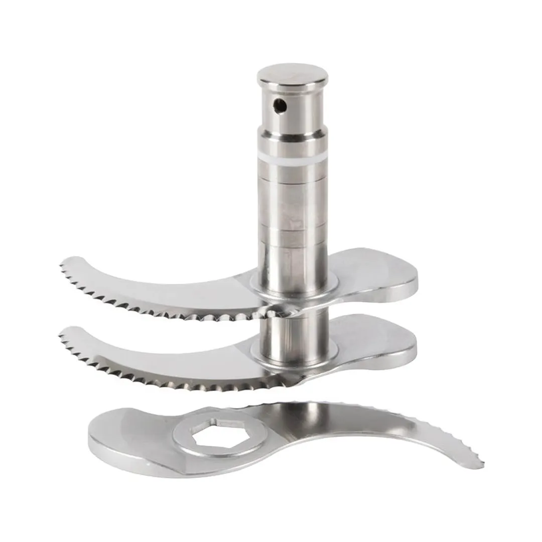 Robot Coupe 27384 Blade Assembly with (3) Coarse Serrated Edge and Adjustable