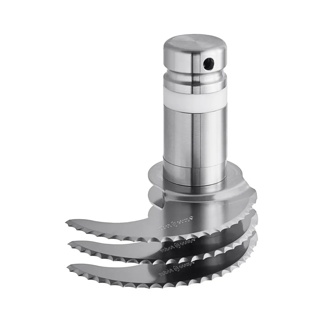 Robot Coupe 27384 Blade Assembly with (3) Coarse Serrated Edge and Adjustable