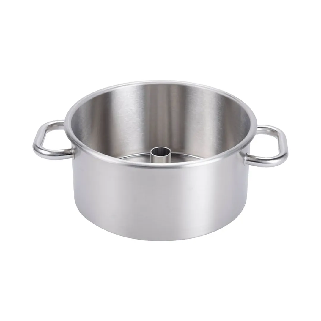 Robot Coupe 59264 Stainless Steel Bowl, 8‑qt Capacity, Fits R8, R8 Ultra and Blixer 8 Processors, Bowl Lid Included
