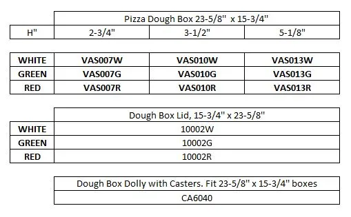 AMPTO CA6040 Dough Box Dolly