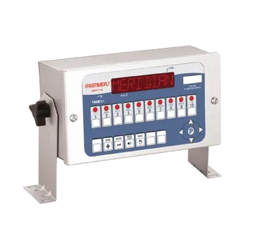 Kitchen Brains 10GASMERIDIAN1 Kit for Gas Fryer Temp Monitoring, 10‑Button Display, Probe, Mount Kit