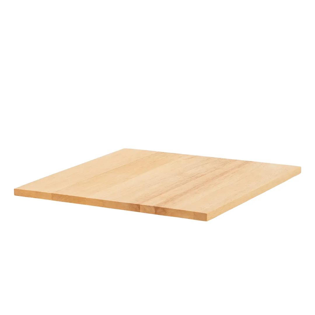 Steelite 7369MW506 Configurable Buffet Table, Square Top, 14x14x0.625in, Spire Blonde Wood, Hand Wash Only, 1 Per Case