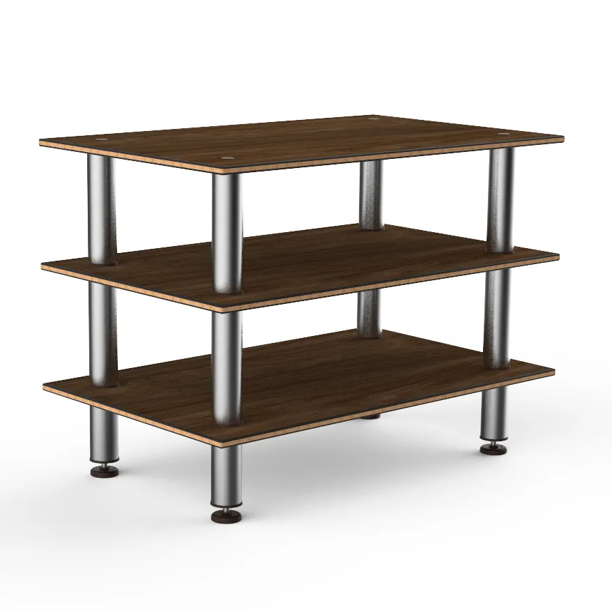 Steelite MGCMLX02WSXF 3-Tier Buffet Serving Station, 47" x 29.5" x 35"H, Bamboo Core & BHP Laminate Top