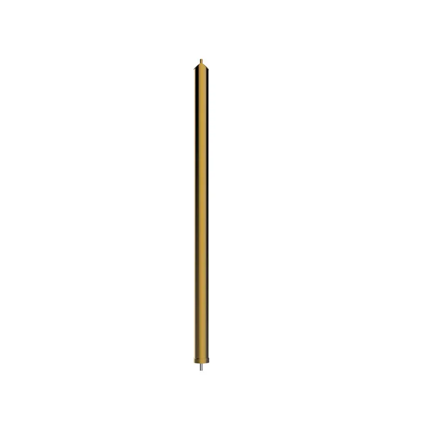 Steelite MGSADDBR0301 59" Modular Vertical Pole Buffet Table, Stainless Steel, Brushed Brass Finish