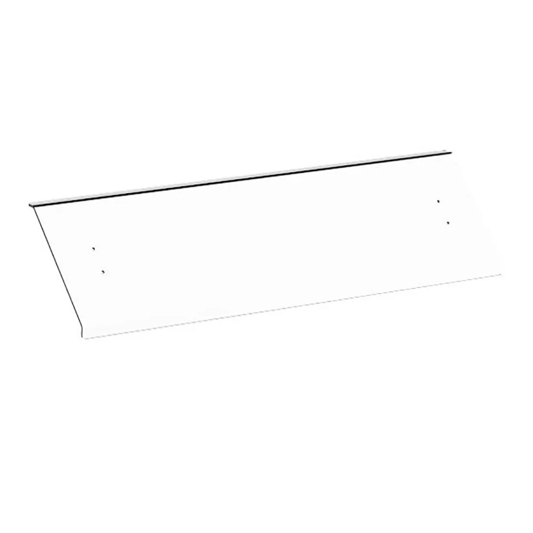 Steelite MGSADDPL0201 Mogogo Buffet Solutions Modular Classic 47" Clear Plexiglass Breath Guard Screen