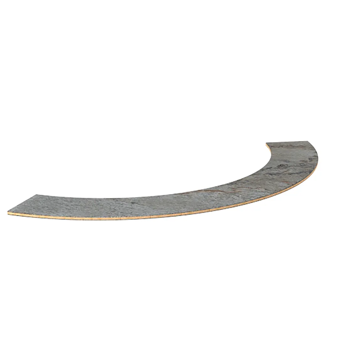Steelite MGSCSVHG0101 Mogogo Buffet Solutions Modular Bar Shelf, 76" x 27-1/2", Grey Slate BHP Laminate Top