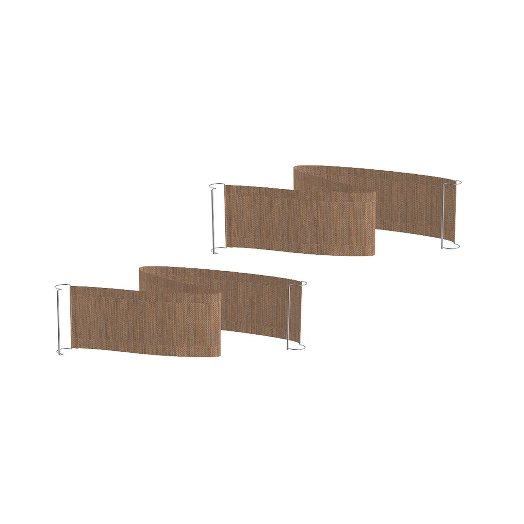 Steelite MGSQCOPV2401 Mogogo Buffet Solutions Modular Classic Corner Quick Cover, Golden Brown, Plastic, 2 Each Per Set