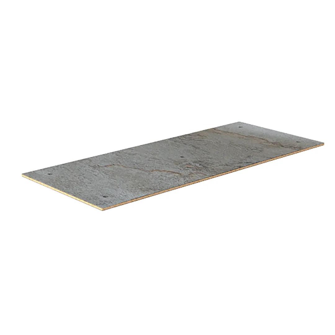 Steelite MGSSTPHG0301 Mogogo Buffet Table, 71" x 29-3/4", Grey Slate BHP Laminate, Bamboo Core Top