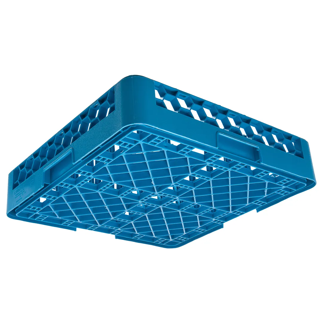 Carlisle RP14 OptiClean Blue Full Size Dishwasher Rack, 2-1/4H Pegs, Polypropylene
