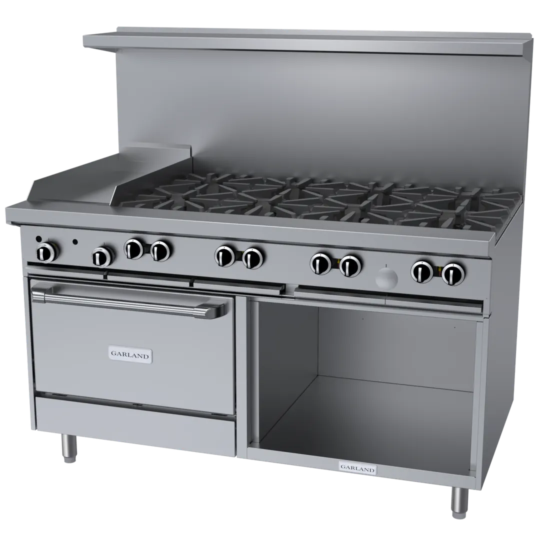 Garland US Range G60-8G12CS Gas 60" Restaurant Range