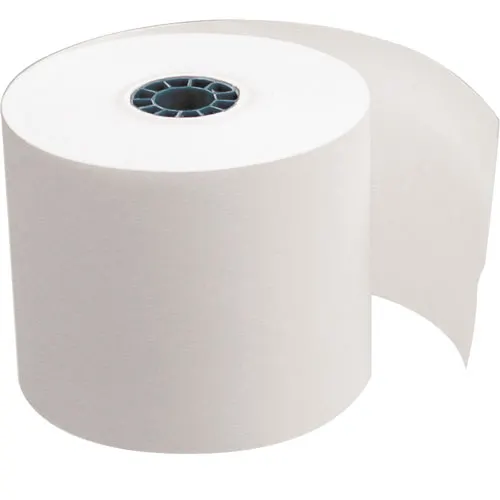 AllPoints 1391092 Adding Machine Paper Roll, 2-1/4"W x 150'L, White, Red Warning Signal, Fits 139-1016