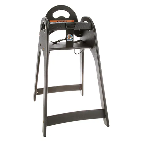 AllPoints 86385 Plastic High Chair for Restaurant Seating