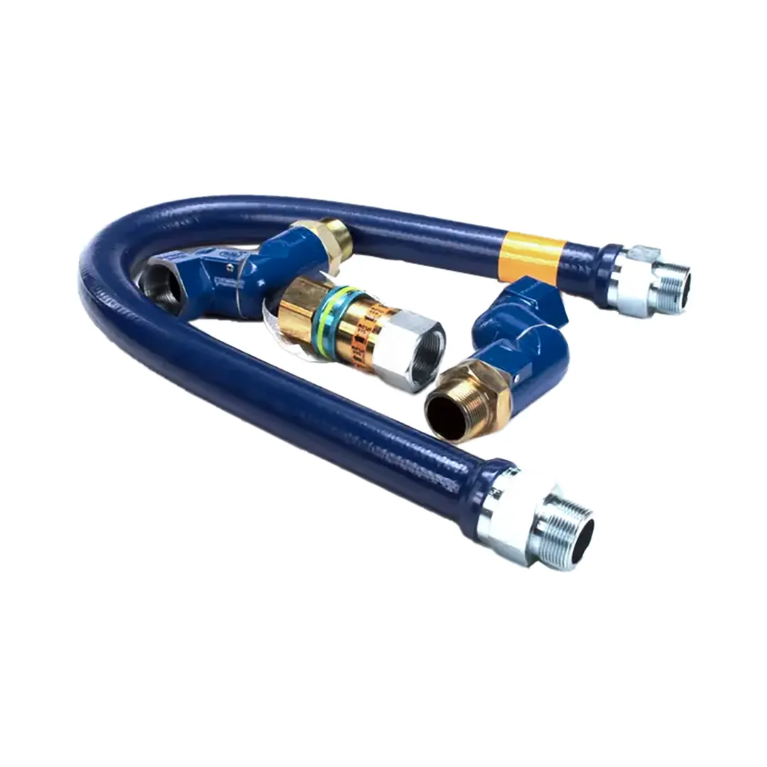 Dormont 16125BPQ2S48 SnapFast 48" Gas Connector Kit w/ Double Swivel MAX, 1-1/4" Diameter