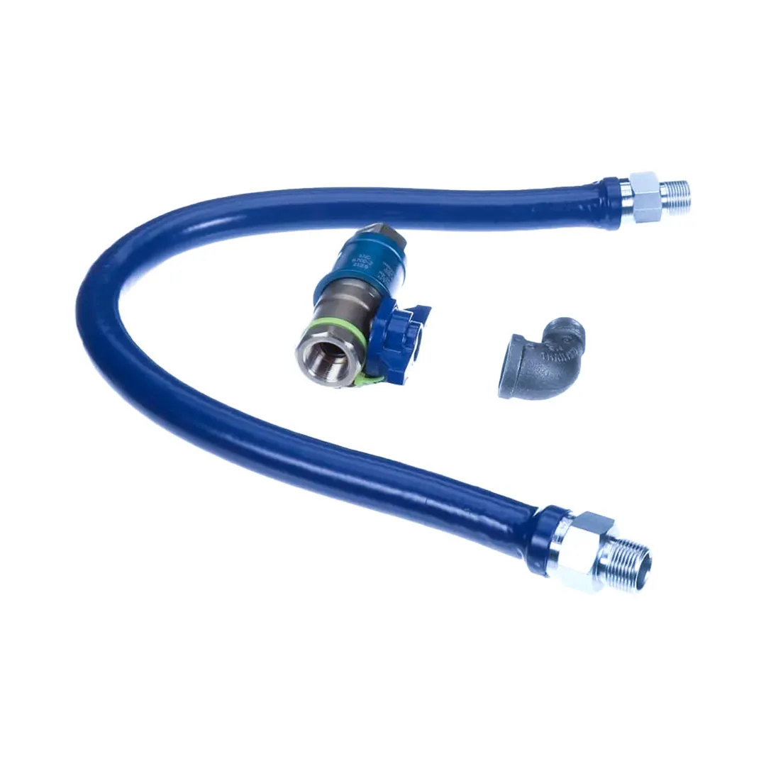 Dormont 1675BPCF36BX Safety Quik 36" Gas Connector Kit w/ Elbow, 3/4" Diameter, in Retail Box