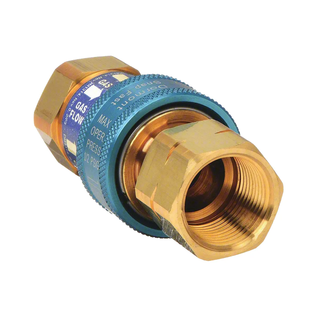 Dormont A50 Quick Disconnect Coupler, 1/2" SnapFast QD - Food-Grade Stainless Steel