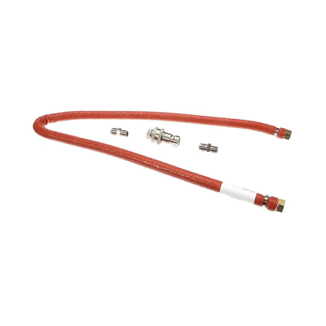 Dormont H50BIP2Q60 60" Safety System Steam Connector Hose w/ Quick Disconnect ,1/2" Diameter