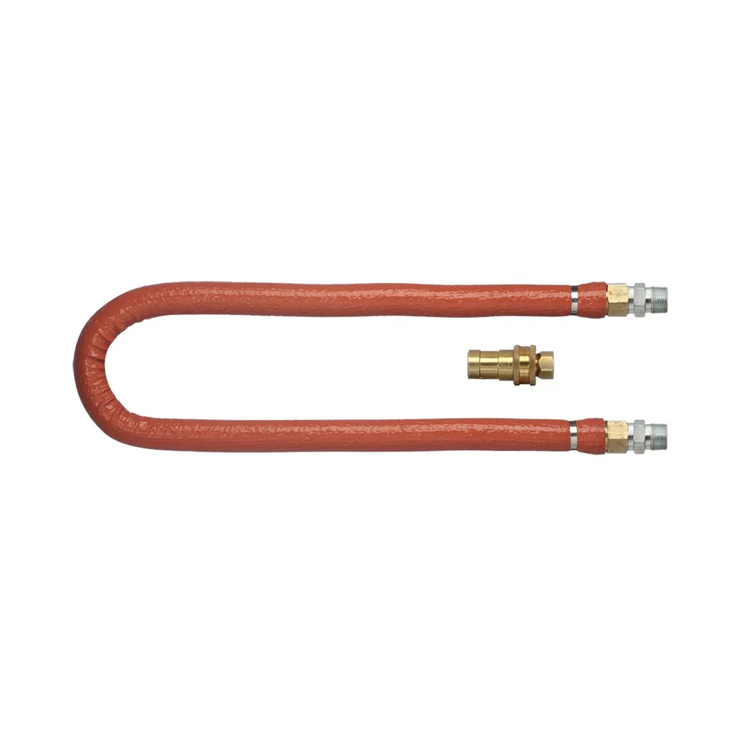 Dormont H75BIP2Q48 48" Safety System Steam Connector Hose w/ Quick Disconnect , 3/4" Diameter