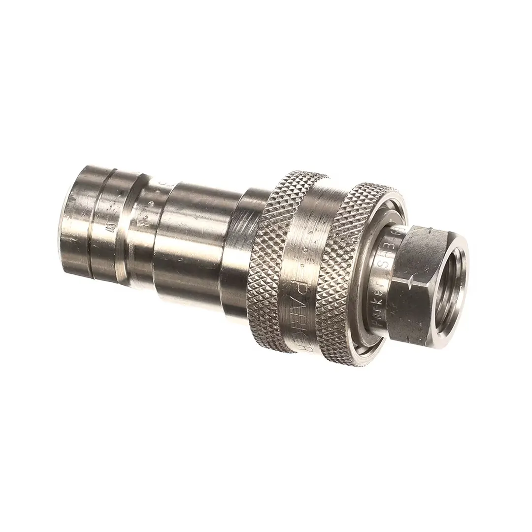 Dormont LFW37QD Water Quick Disconnect - 2-Way Coupling, 3/8" Diameter Brass Connector / High-Flow