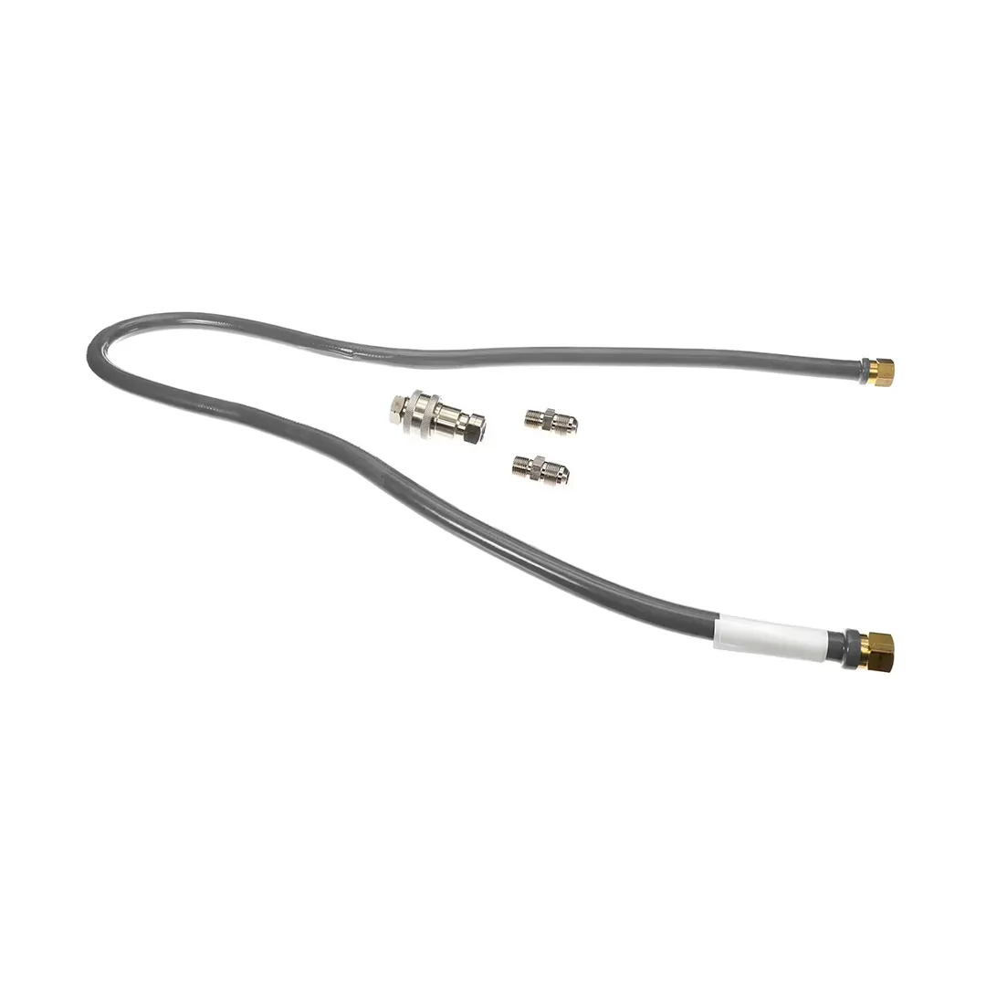 Dormont W50BP2Q72 Hi-Psi® Water Connector Hose, 1/2" Dia. x 72" L / Covered with S. Steel Braid