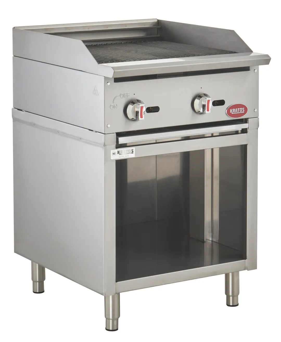 Hubert 157383 Floor Model Gas Charbroiler
