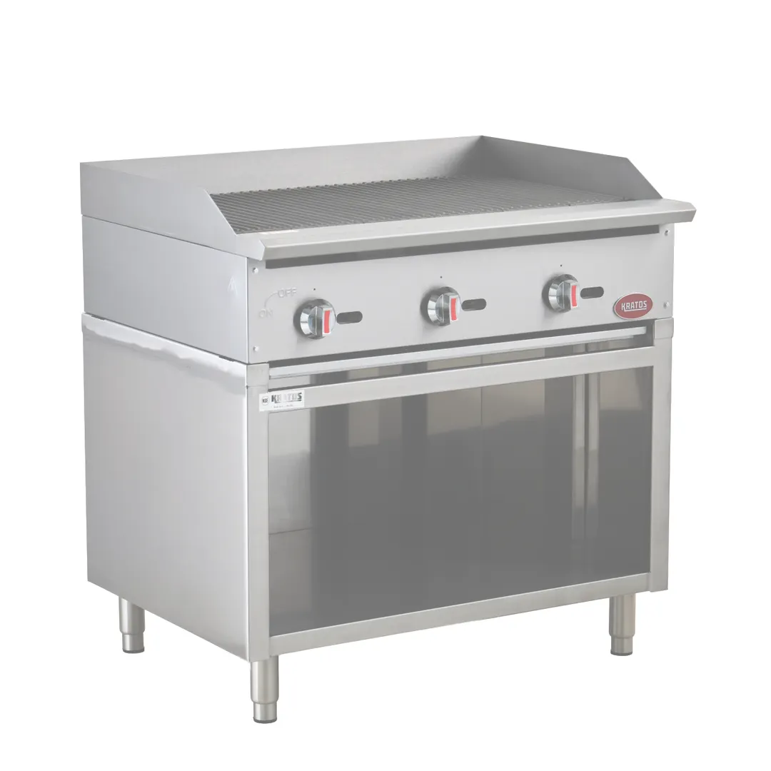 Hubert 180470 Floor Model Gas Charbroiler