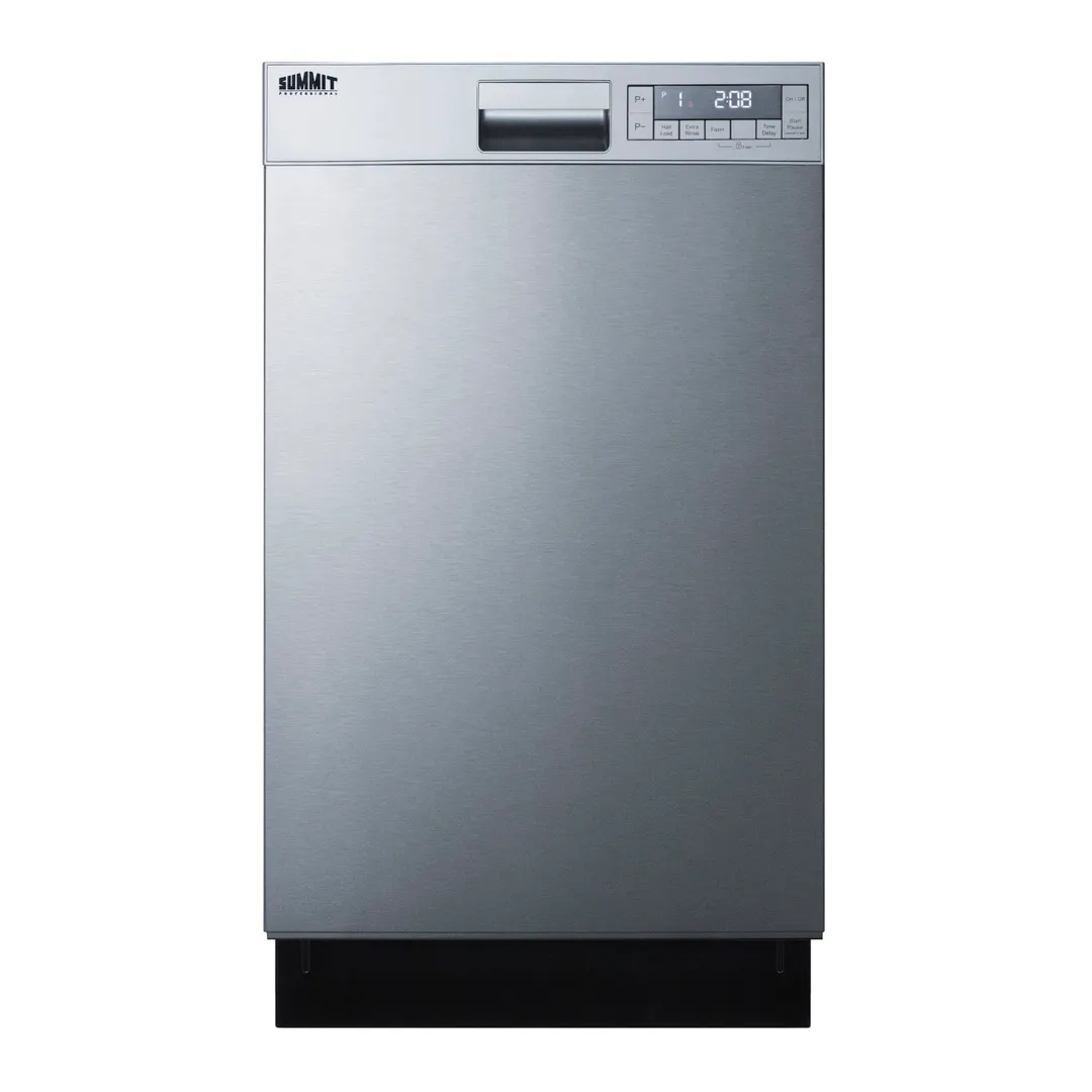 Summit DW18SS4ADA 18" Residential Built-in Dishwasher, ADA Compliant - Stainless Steel / 5 Cycles