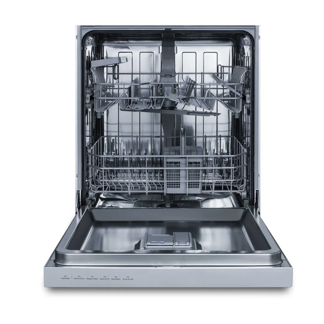 Summit DW2435SS 24" Residential Built-in Dishwasher, Stainless Steel / 5 Cycles - 115V
