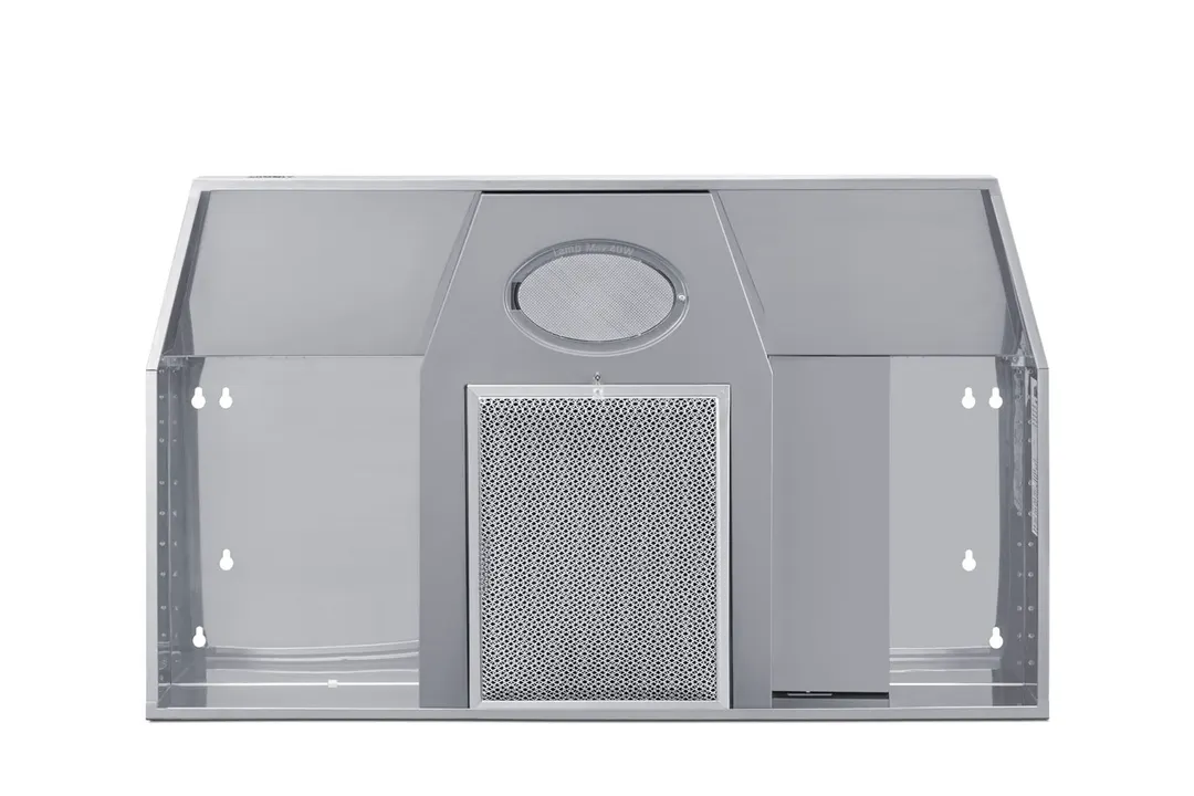Summit H30RSSADA Under Cabinet Convertible Range Hood, 30" Stainless Steel, Two‑Speed Fan, Rocker Switch, Light & Bulb Included, Charcoal & Removable Metal Grease Filters, Top or Rear Exhaust, ETL Certified