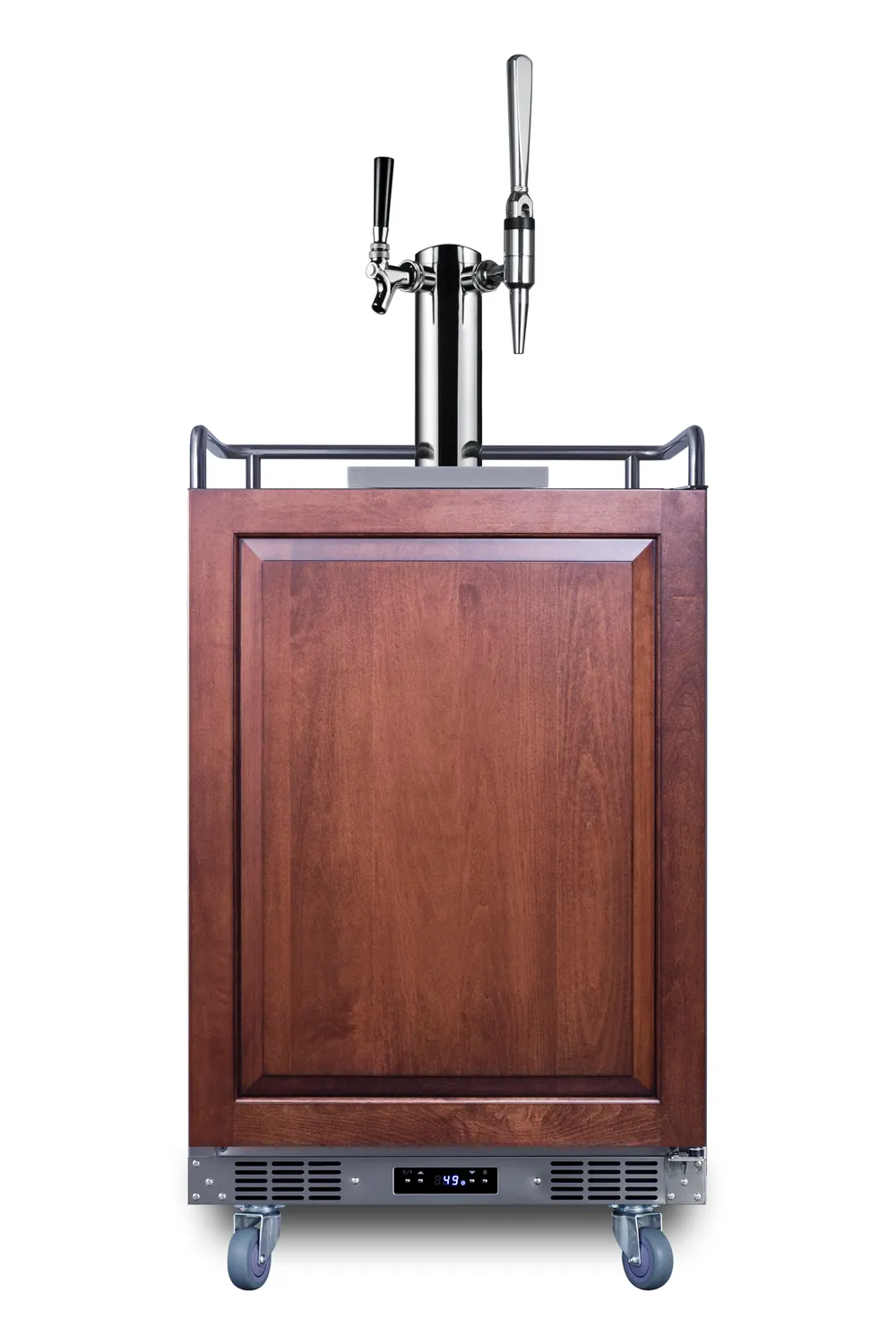 Summit SBC682PNRCMTWIN Cold Brew/Nitro Kegerator with Nitrogen Tank, 24" Wide / 5.6 cu.ft.