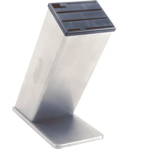 AllPoints 1981149 Knife Block Rack - 12" Steel, 6 Open Slots, Insert, NSF Certified, Made in USA