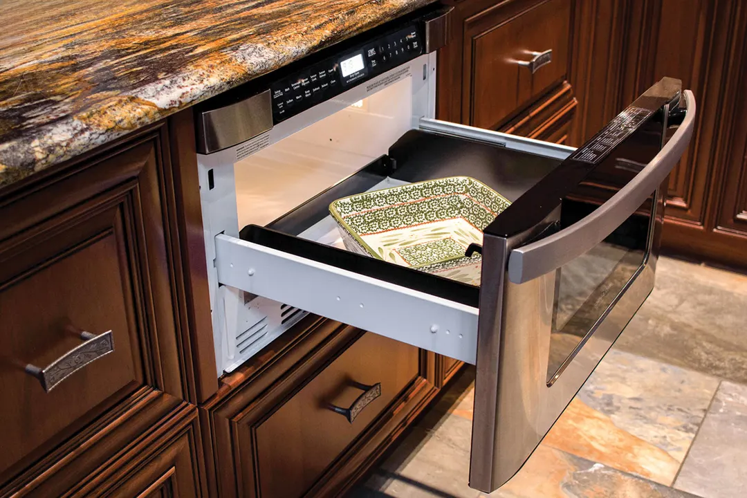 Sharp KB6524PSY 24" 950 Watt Microwave Drawer Oven, 1.2 Cu. Ft., Touch Control, S. Steel, 120V