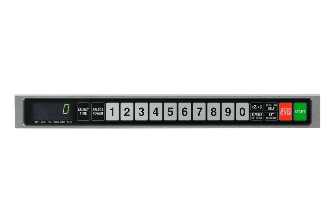 Sharp R-CD2200M 2200W TwinTouch Commercial Microwave Oven, Touch Panel Control, 208/230V